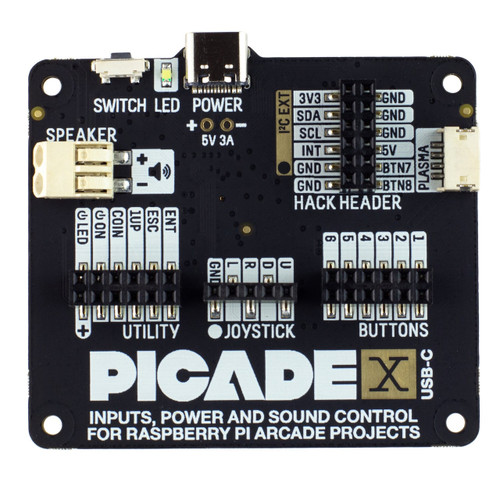 Pimoroni Picade X HAT USB-C for Raspberry Pi - Thumbnail 4