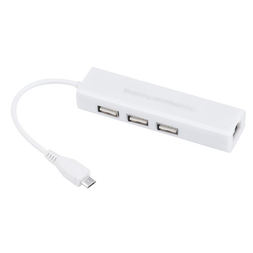 Ethernet Hub and USB Hub w/ Micro USB OTG Connector Ethernet Hub and USB Hub w/ Micro USB OTG Connector