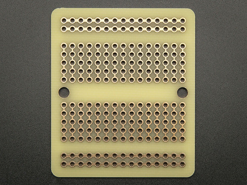 Adafruit Perma-Proto Quarter-sized Breadboard PCB - Single - Thumbnail 5