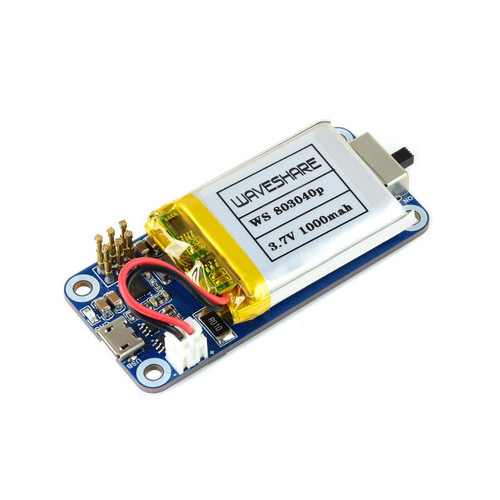 UPS HAT board with Li-ion battery pack for Raspberry Pi Zero stable 5V output.
UPS HAT board with Li-ion battery pack for Raspberry Pi Zero stable 5V output.