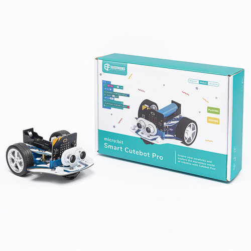 ELECFREAKS Smart Cutebot Pro, Programming Robot Car For micro:bit, Without Micro:bit V2, EF08292 ELECFREAKS Smart Cutebot Pro, Programming Robot Car For micro:bit, Without Micro:bit V2, EF08292
