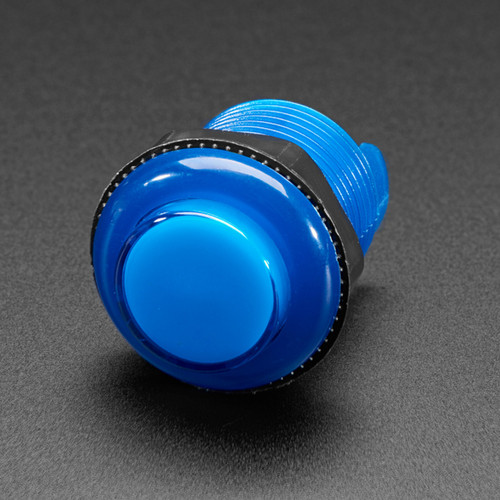 Arcade Button with LED - 30mm Translucent Arcade Button with LED - 30mm Translucent