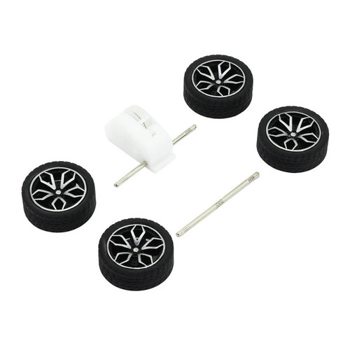 Kitronik-Pull back motor, axle and wheels kit-side Kitronik-Pull back motor, axle and wheels kit-side