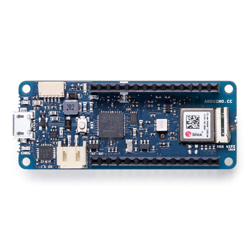 Arduino MKR WiFi 1010 top view with u-blox NINA-W102 module Arduino MKR WiFi 1010 top view with u-blox NINA-W102 module