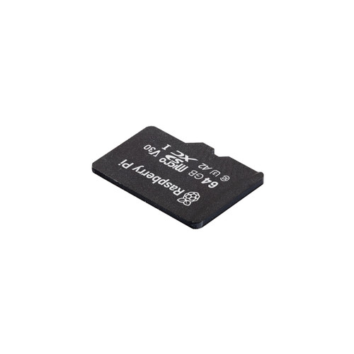 Official Raspberry Pi microSD Card, A2, V30, 64GB - BLANK - PiShop.us