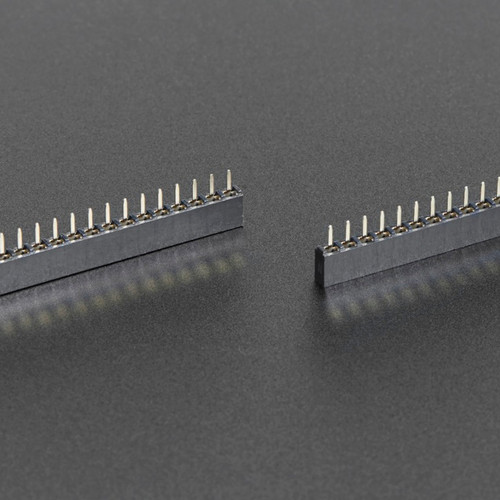 Short Feather Headers Kit - 12-pin and 16-pin Female Header Set Short Feather Headers Kit - 12-pin and 16-pin Female Header Set