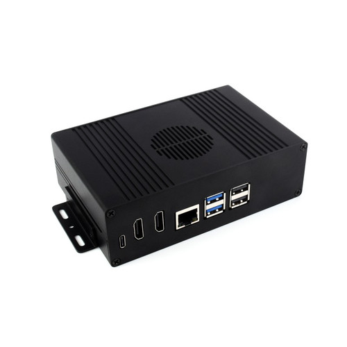 Mini-Computer Kit for Raspberry Pi 5, Aluminum Alloy Case