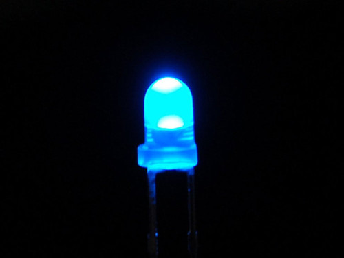 Adafruit 780 Diffused Blue 3mm LED 25-pack
