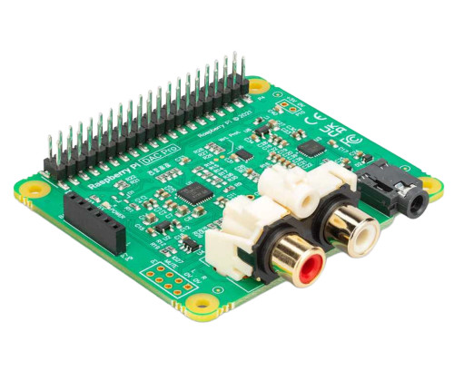 Raspberry Pi DAC Pro, Green PCB, SC0929 Raspberry Pi DAC Pro, Green PCB, SC0929