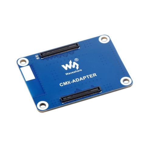CMX protection adapter board for Raspberry Pi CM4 and CM5, designed for frequent plugging during prototyping CMX protection adapter board for Raspberry Pi CM4 and CM5, designed for frequent plugging during prototyping