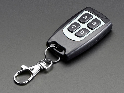 Keyfob 4-Button RF Remote Control - 315MHz Keyfob 4-Button RF Remote Control - 315MHz