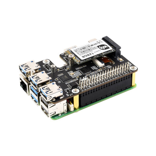 PCIe to USB 3.2 HAT voor Raspberry Pi 5 | Elektronica voor jou PCIe to USB 3.2 HAT voor Raspberry Pi 5 | Elektronica voor jou