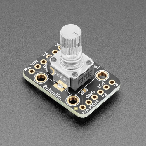 Adafruit NeoPot - Clear Shaft Potentiometer with RGB NeoPixel
