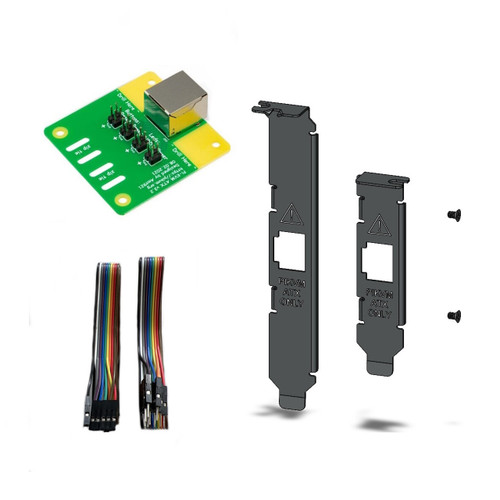ATX Control Board and Wire Set with Mounting Brackets for PiKVM ATX Control Board and Wire Set with Mounting Brackets for PiKVM