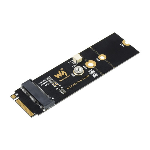 M.2 M KEY To A KEY Adapter, for PCIe Devices