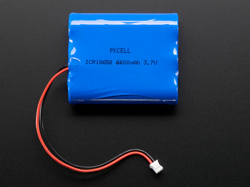 Lithium Ion Battery Pack – 3.7V 6600mAh Lithium Ion Battery Pack – 3.7V 6600mAh