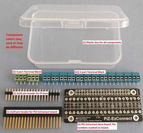 PiZ-EzConnect HAT Kit for Pi Zero