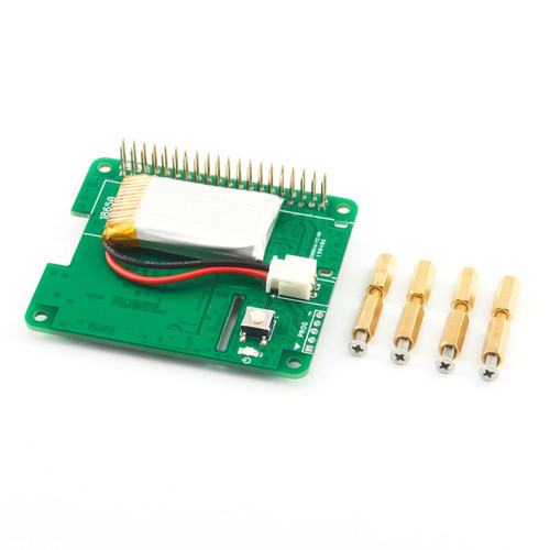 Raspberry Pi UPS HAT (3-amp backup power HAT with RTC for Pi 3 and 4) Raspberry Pi UPS HAT (3-amp backup power HAT with RTC for Pi 3 and 4)