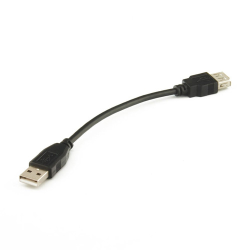 USB 2.0 Extension Cable - A-Male to A-Female, 6in USB 2.0 Extension Cable - A-Male to A-Female, 6in