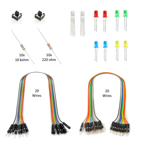 Component Kit for Raspberry Pi Ultimate Kit Component Kit for Raspberry Pi Ultimate Kit