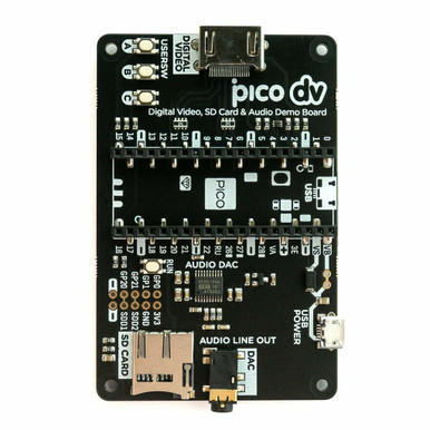 Pimoroni Pico DV Demo Base - PiShop.us