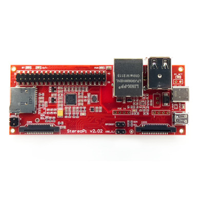 StereoPi V2 RED Regular - PiShop.us