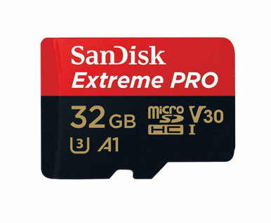 SanDisk Extreme Pro MicroSDHC Card - 32 GB - Class 10 - BLANK