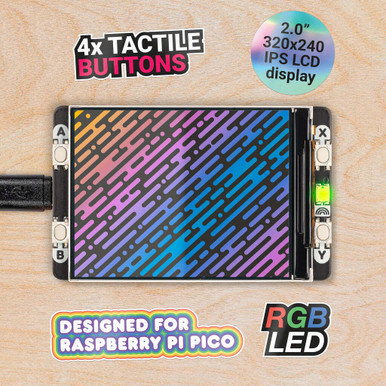 Pico Display Pack 2.0 - PiShop.us