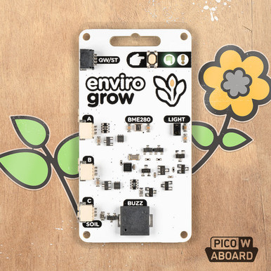 拡張カード Pico Enviro+Pack PIM635 Pico Enviro+ Pack - RobotShop