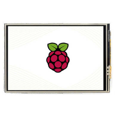 3.5吋電阻式觸控螢幕(C) Raspberry Pi 適用(480x320,125MHz 高速 SPI)