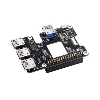 Waveshare 26847 - PCIe TO USB 3.2 Gen1 HAT+ for Raspberry Pi 5