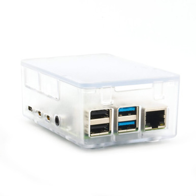 HighPi Raspberry Pi Case for Pi4, Clear - PiShop.us