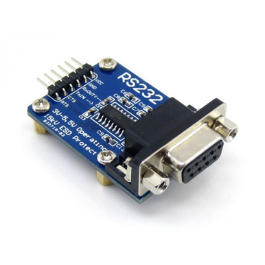 Waveshare RS232 通訊轉接板 SP3232 DB9介面 3V-5.5V
