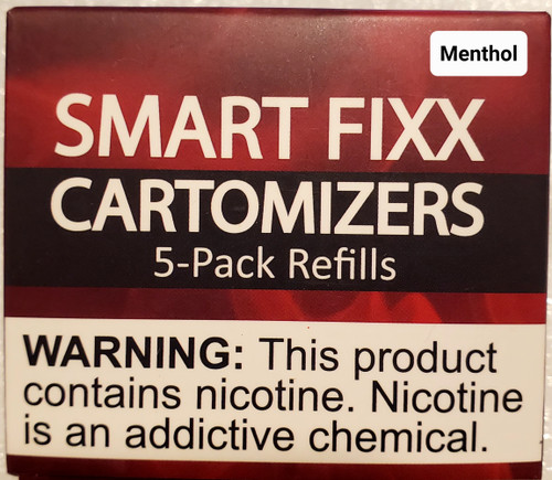 Pack of 5 Cartomizers - Menthol
 Pack of 5 Cartomizers - Menthol