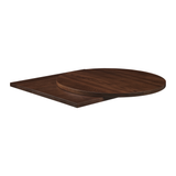 Solid Ash Table Top - Dark Stain Finish - 25mm Solid Ash Table Top - Dark Stain Finish - 25mm