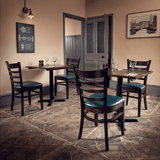 Solid Ash Table Top - Dark Stain Finish - 25mm Solid Ash Table Top - Dark Stain Finish - 25mm