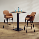 Aztec Bar Stool - Faux Leather