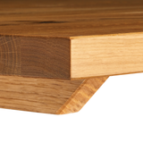 Solid Character Oak Table Top - Natural Lacquer