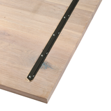 Rustic Solid Oak Table Top - Extra White
