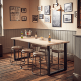 Rustic Solid Oak Table Top - Extra White