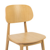 Marcelo Side Chair - Natural Oak