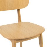 Marcelo Side Chair - Natural Oak
