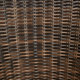 Bentley Armchair - Brown Weave Incl. Beige Seat Cushion