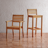 Prisma Bar Stool - Robinia Wood Prisma Bar Stool - Robinia Wood