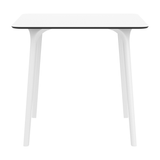 Maya Dining Table - 80x80 - White