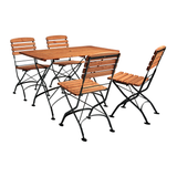 Package Deal 11 - Qty 4 Georgia Chairs/Georgia Table Rect