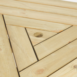 Winer Diner - 6 Seater Triangle Picnic Table