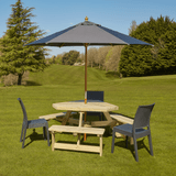 Winer Diner - 6 Seater Triangle Picnic Table