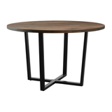 Barnes Dining Table - Rustic 'Smoked'