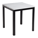 EKO Dining Table - Whitewash - Square 80x80cm